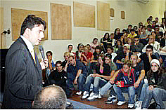 Il presidente Renzi al Saffi (fotogiornalismo Torrini)